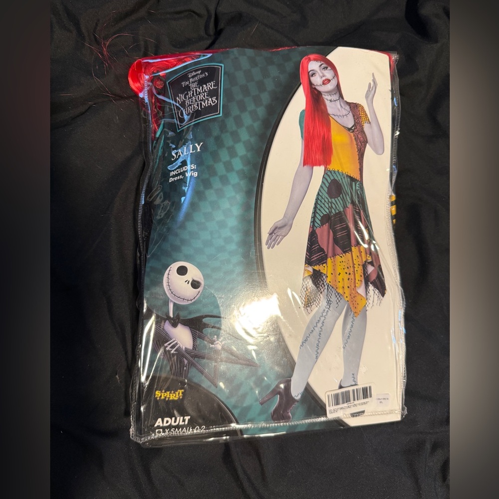 Sally nightmare before Christmas costume wig included